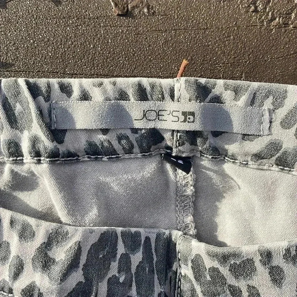 Joes Jeans gray leopard print jeggings size L2 - Picture 3 of 7